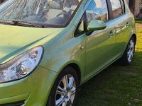 Gebraucht Opel Corsa 87 PS (63 kW) 2010 Grün Kleinwagen