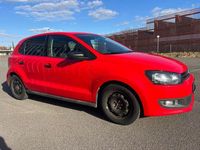 Gebraucht VW Polo Trendline 75 PS (55 kW) 2011 Rot Kleinwagen