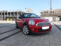 Käytetty Mini Cooper Cabriolet 122 HP (89 kW) 2012 Punainen Avoauto
