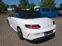 Gebraucht Mercedes C200 AMG line 184 PS (135 kW) 2022 Weiß Cabrio
