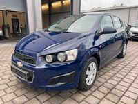 Gebraucht Chevrolet Aveo LT 86 PS (63 kW) 2013 Blau Kleinwagen