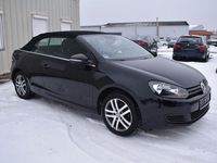 Gebraucht VW Golf Cabriolet Basis 105 PS (77 kW) 2011 Schwarz Cabrio