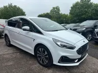Gebraucht Ford S-MAX Titanium 190 PS (139 kW) 2022 Weiß Van / Kleinbus