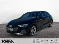 Begagnad Audi A3 S-Line 150 HK (110 kW) 2025 Svart Sedan
