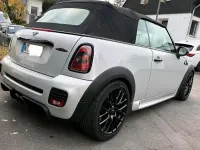 Gebraucht Mini John Cooper Works Cabriolet 211 PS (155 kW) 2014 Silber Cabrio
