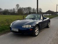 Gebraucht Mazda MX5 110 PS (80 kW) 2003 Blau Cabrio