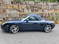 Gebraucht Porsche 986 Boxster 228 PS (167 kW) 2003 Blau Cabrio
