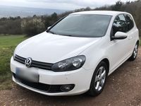 Gebraucht VW Golf VI Highline 160 PS (117 kW) 2009 Weiß Kleinwagen