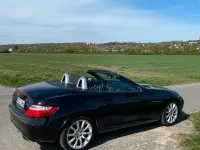 Gebraucht Mercedes SLK200 184 PS (135 kW) 2014 Schwarz Cabrio