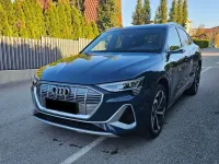 Gebraucht Audi e-tron Sportback Edition .1 300 kW (408 PS) 2020 Blau SUV