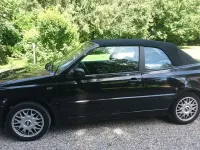 Gebraucht VW Golf Cabriolet 101 PS (74 kW) 1998 Schwarz Cabrio