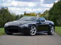 Gebraucht Aston Martin V8 Vantage 426 PS (313 kW) 2009 Schwarz Cabrio