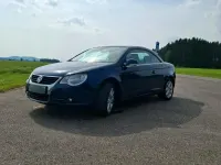 Usata VW Eos 122 CV (89 kW) 2008 Blu Cabrio