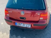 Gebraucht VW Golf IV 102 PS (75 kW) 1999 Rot Kleinwagen