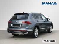 gebraucht VW Tiguan Allspace 2.0 TDI ELEGANCE 4Mot. 7Sitzer Navi IQ.Light Pano AHK Alu20Kapstadt DSG