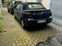 Gebraucht VW Golf 116 PS (85 kW) 2002 Blau Cabrio