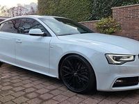 Gebraucht Audi A5 Sportback S-Line 177 PS (130 kW) 2015 Weiß Kleinwagen