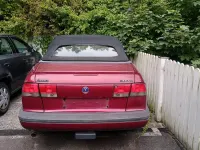 Gebraucht Saab 900 Cabriolet 128 PS (94 kW) 1994 Rot Cabrio