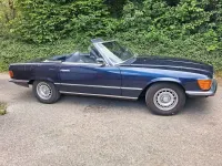 Gebraucht Mercedes SL350 200 PS (147 kW) 1971 Blau Cabrio