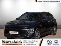 Gebraucht Hyundai Kona N Line 141 PS (103 kW) 2024 Schwarz SUV