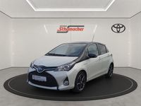 Gebraucht Toyota Yaris Hybrid Style 101 PS (74 kW) 2015 Weiß Kleinwagen