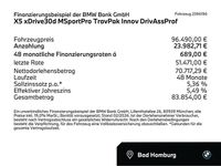 Neu BMW X5 Shadowline 352 PS (258 kW) 2025 Saphirschwarz metallic (schwarz) SUV