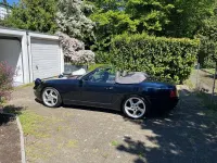 Usata Porsche 968 252 CV (185 kW) 1994 Blu Cabrio