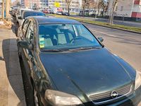 Gebraucht Opel Astra 84 PS (61 kW) 2002 Grün Kleinwagen