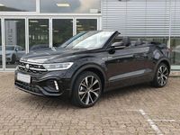 Gebraucht VW T-Roc Cabriolet R-line 150 PS (110 kW) 2025 Deep black perleffekt schwarz Cabrio