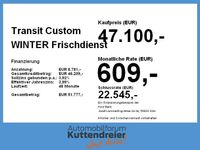 Neu Ford Transit Custom 136 PS (100 kW) 2025 Frost weiß