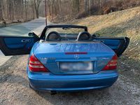 Gebraucht Mercedes SLK200 2000 Blau Cabrio
