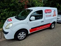 Gebraucht Renault Kangoo 86 PS (63 kW) 2009 Weiß Pickup