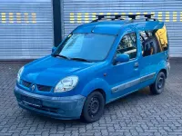 Gebraucht Renault Kangoo Authentique 75 PS (55 kW) 2003 Blau Van / Kleinbus