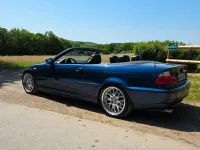 Gebraucht BMW 320 Cabriolet Performance 170 PS (125 kW) 2004 Blau Cabrio