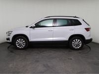 Gebraucht Skoda Karoq Selection 150 PS (110 kW) 2025 Weiß, moonweiss metallic (2y) SUV