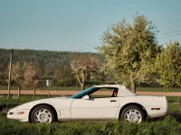 Gebraucht Corvette C4 252 PS (185 kW) 1991 Weiß Cabrio