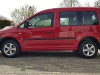 Gebraucht VW Caddy 102 PS (75 kW) 2014 Rot Van / Kleinbus