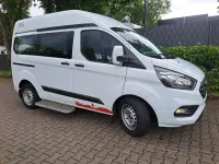 Gebraucht Ford Transit Custom 107 PS (78 kW) 2019 Weiß Van / Kleinbus