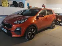 Gebraucht Kia Sportage Vision 177 PS (130 kW) 2022 Orange SUV