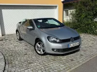 Gebraucht VW Golf Cabriolet Life 105 PS (77 kW) 2013 Silber Cabrio