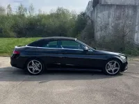 Gebraucht Mercedes C220 AMG line 170 PS (125 kW) 2018 Schwarz Cabrio
