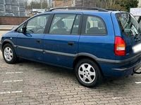 Gebraucht Opel Zafira Eco 101 PS (74 kW) 2001 Blau Van / Kleinbus
