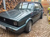 Gebraucht VW Golf Cabriolet 98 PS (72 kW) 1990 Grün Cabrio