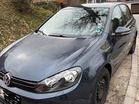 Gebraucht VW Golf VI Trendline 80 PS (58 kW) 2008 Blau Kleinwagen