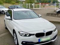 gebraucht BMW 318 d Touring Sport Line, weiß/Kombi, sehr gepflegt