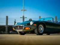 Gebraucht Jaguar E-Type 268 PS (197 kW) 1973 Grün Cabrio