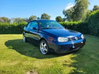 Gebraucht VW Golf Cabriolet 115 PS (84 kW) 2002 Blau Cabrio
