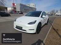 Gebraucht Tesla Model Y Long Range AWD 258 kW (351 PS) 2022 Weiß SUV