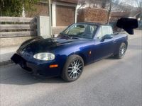 Gebraucht Mazda MX5 110 PS (80 kW) 2003 Blau Cabrio