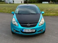 Gebraucht Opel Corsa Color Edition 101 PS (74 kW) 2011 Blau Kleinwagen